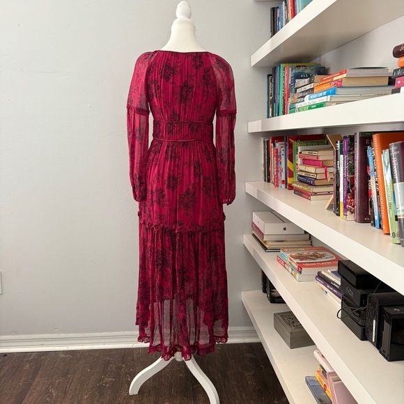 Anthropologie Maeve Annabella Maxi Dress Size 2P - Picture 8 of 15